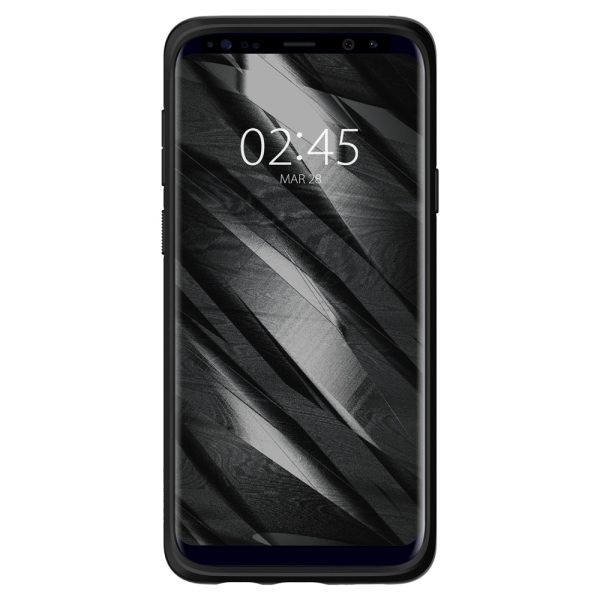 Samsung Galaxy S9 Plus Spigen Original Liquid Air Soft Case - Matte Black