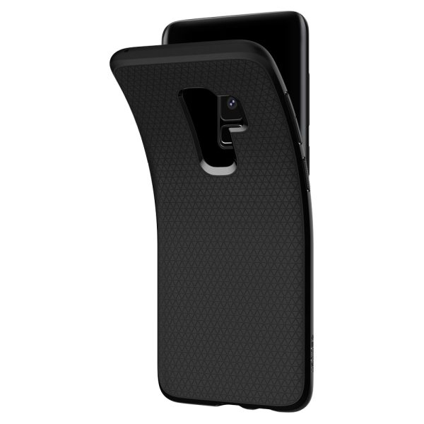 Samsung Galaxy S9 Plus Spigen Original Liquid Air Soft Case - Matte Black