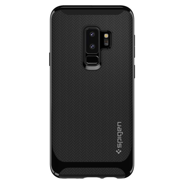 Samsung Galaxy S9 Plus Spigen Original Neo Hybrid Dual Layer Case - Shiny Black