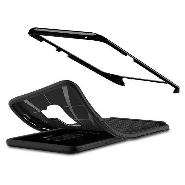 Samsung Galaxy S9 Plus Spigen Original Neo Hybrid Dual Layer Case - Shiny Black