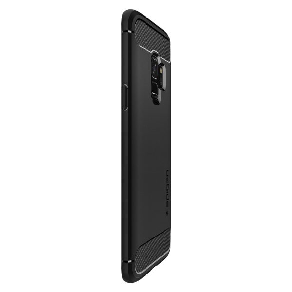 Samsung Galaxy S9 Spigen Original Rugged Armor Soft Case - Matte Black