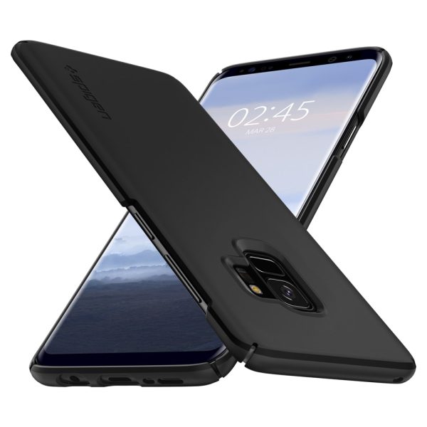 Samsung Galaxy S9 Spigen Original Thin Fit Case - SF Black