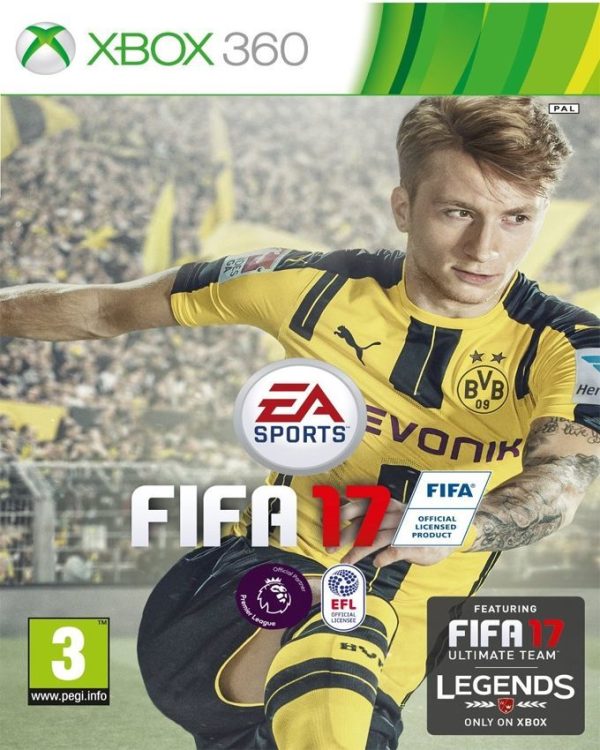 FIFA 17 Standard Edition For  Xbox 360 -  Electronic Arts FIFA 17 Standard Edition For  Xbox 360 -  Electronic Arts
