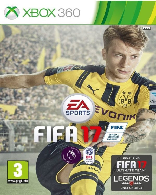 FIFA 17 Standard Edition For  Xbox 360 -  Electronic Arts