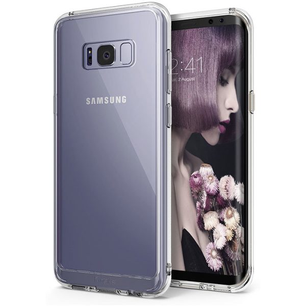 Samsung Galaxy S8 Ringke Fusion Transparent Hybrid Case - Clear