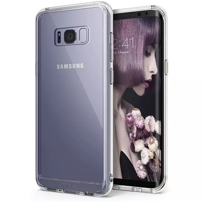 Samsung Galaxy S8 Ringke Fusion Transparent Hybrid Case - Clear