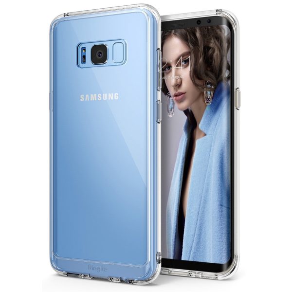Samsung Galaxy S8 Ringke Fusion Transparent Hybrid Case - Clear
