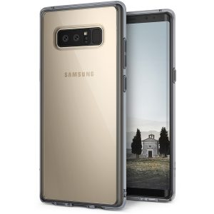 Galaxy Note 8 Ringke Fusion Hybrid Drop Protection Case - Smoke Black