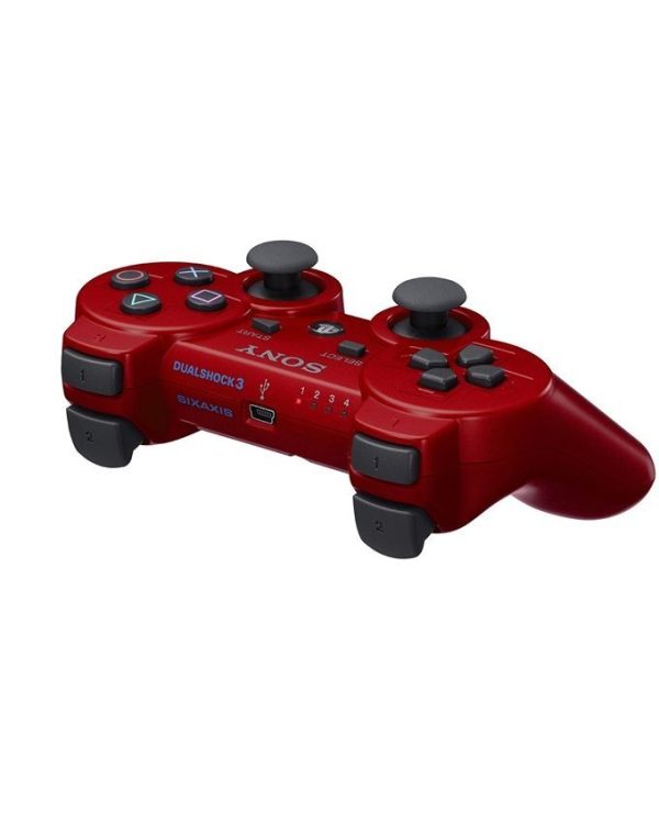 DualShock 3 Wireless Controller for PlayStation 3 (Red Vine) Games Arena