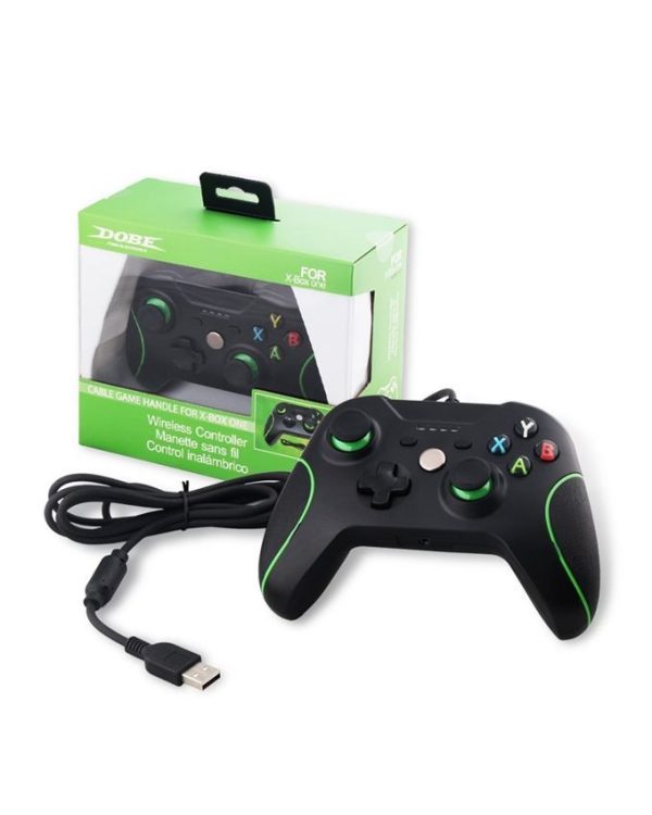 Wired USB Gaming Controller for PC & Xbox One  Black - Games Arena Wired USB Gaming Controller for PC & Xbox One  Black - Games Arena