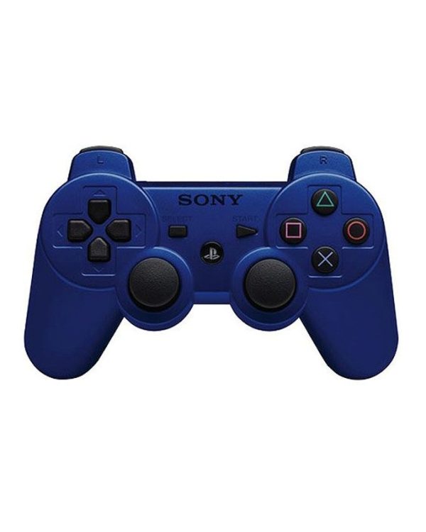 DualShock 3 Wireless Controller for PlayStation 3  Blue - Games Arena DualShock 3 Wireless Controller for PlayStation 3  Blue - Games Arena