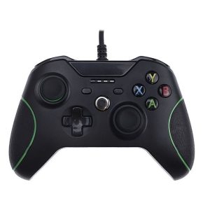Wired USB Gaming Controller for PC & Xbox One  Black - Games Arena
