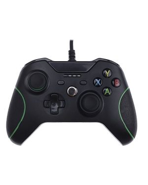 Wired USB Gaming Controller for PC & Xbox One  Black - Games Arena