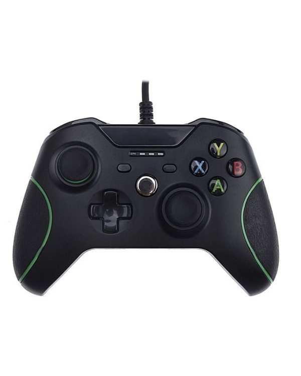 Wired USB Gaming Controller for PC & Xbox One  Black - Games Arena Wired USB Gaming Controller for PC & Xbox One  Black - Games Arena