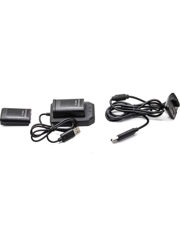 Xbox 360 Battery Pack 4 in 1 Charging Kit - 4800 MAH -  Generic