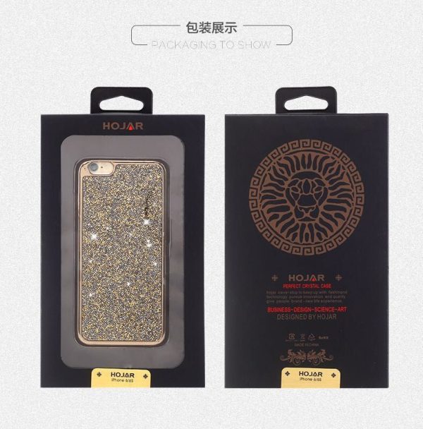 Hojar Bling Bling Diamante Case for iPhone 6S / iPhone 6 - Silver