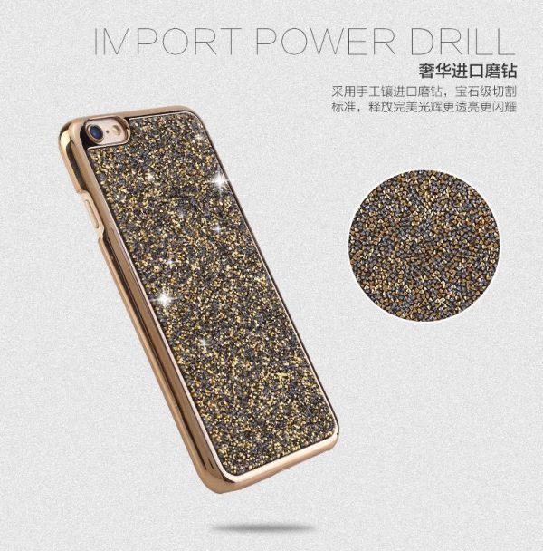 Hojar Bling Bling Diamante Case for iPhone 6S / iPhone 6 - Silver