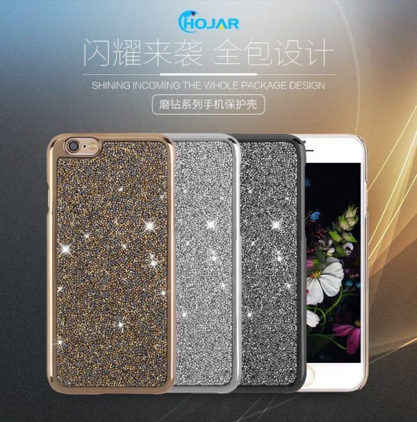 Hojar Bling Bling Diamante Case for iPhone 6S / iPhone 6 - Silver