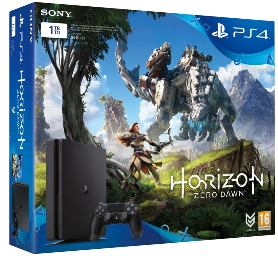 Sony PlayStation 4 1TB Horizon Zero Dawn Bundle Black
