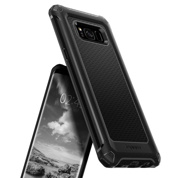 Samsung Galaxy S8 Plus Spigen Extra Rugged Armor Case - Black
