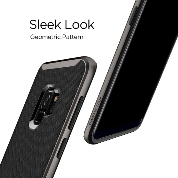 Samsung Galaxy S9 Spigen Original Neo Hybrid Dual Layer Case - Gunmetal