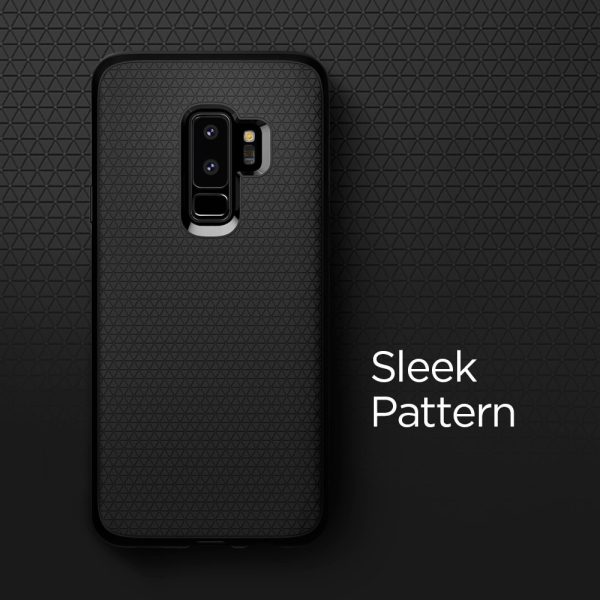 Samsung Galaxy S9 Plus Spigen Original Liquid Air Soft Case - Matte Black