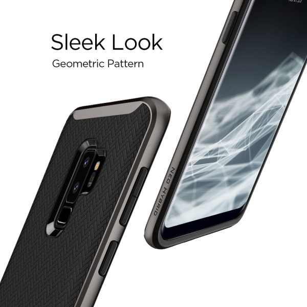 Samsung Galaxy S9 Plus Spigen Original Neo Hybrid Dual Layer Case - Gunmetal