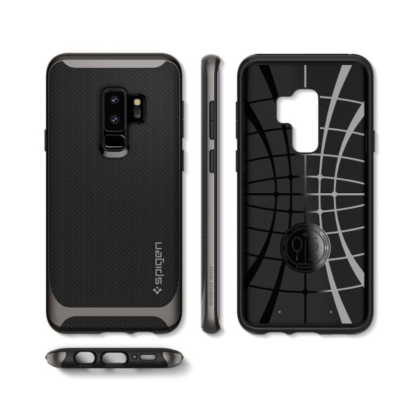 Samsung Galaxy S9 Plus Spigen Original Neo Hybrid Dual Layer Case - Gunmetal