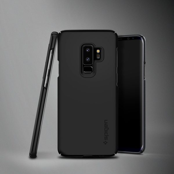 Samsung Galaxy S9 Plus Spigen Original Thin Fit Case - SF Black Samsung Galaxy S9 Plus Spigen Original Thin Fit Case - SF Black