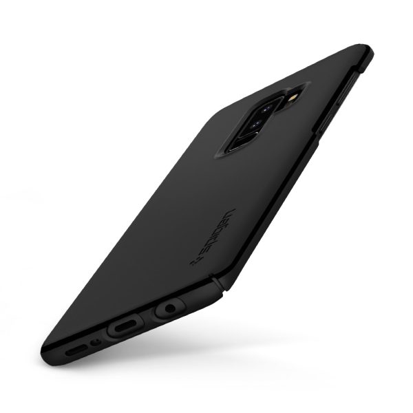 Samsung Galaxy S9 Plus Spigen Original Thin Fit Case - SF Black Samsung Galaxy S9 Plus Spigen Original Thin Fit Case - SF Black