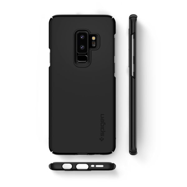 Samsung Galaxy S9 Plus Spigen Original Thin Fit Case - SF Black Samsung Galaxy S9 Plus Spigen Original Thin Fit Case - SF Black