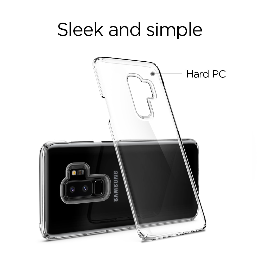 Samsung Galaxy S9 Plus Spigen Original Thin Fit Case - Crystal Clear