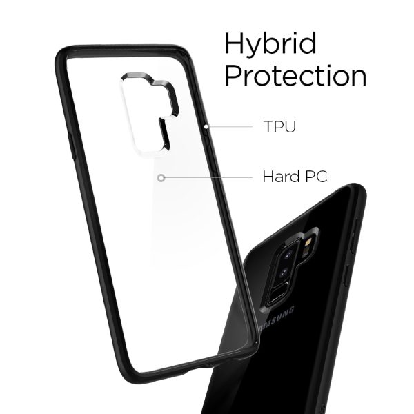 Samsung Galaxy S9 Plus Spigen Original Ultra Hybrid Case - Matte Black