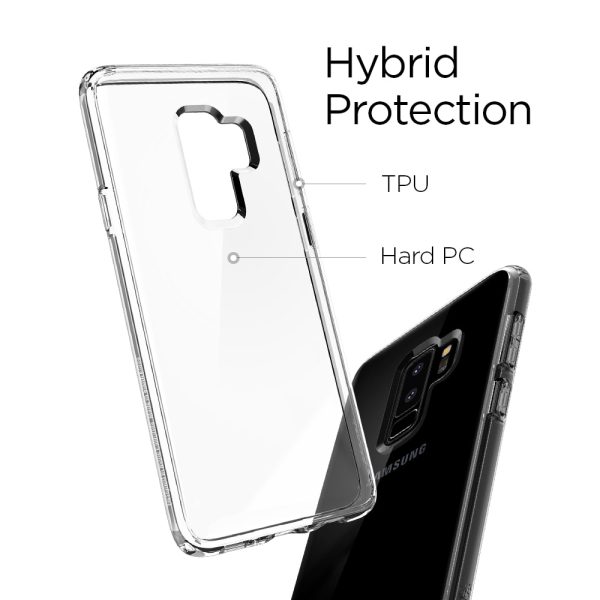 Samsung Galaxy S9 Plus Spigen Original Ultra Hybrid Case - Crystal Clear