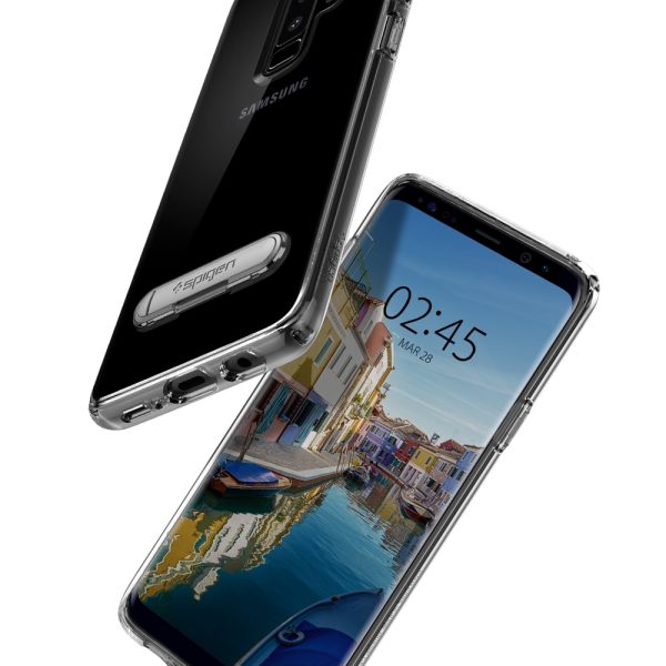 Samsung Galaxy S9 Plus Spigen Ultra Hybrid S Case - Crystal Clear