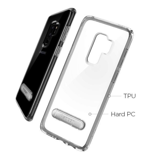 Samsung Galaxy S9 Plus Spigen Ultra Hybrid S Case - Crystal Clear