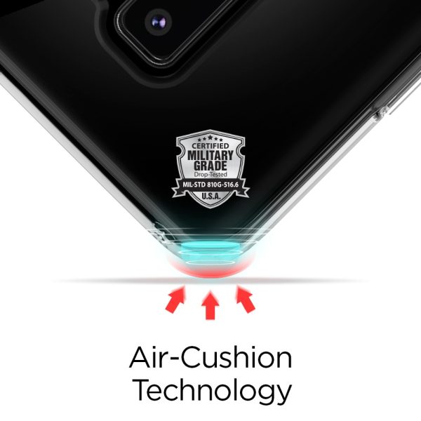 Samsung Galaxy S9 Plus Spigen Ultra Hybrid S Case - Crystal Clear