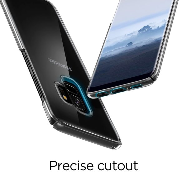 Samsung Galaxy S9 Spigen Original Thin Fit Case - Crystal Clear Samsung Galaxy S9 Spigen Original Thin Fit Case - Crystal Clear
