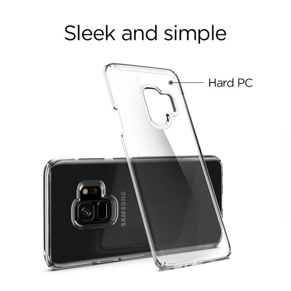 Samsung Galaxy S9 Spigen Original Thin Fit Case - Crystal Clear Samsung Galaxy S9 Spigen Original Thin Fit Case - Crystal Clear