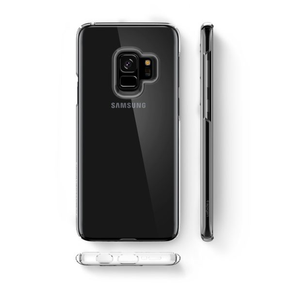 Samsung Galaxy S9 Spigen Original Thin Fit Case - Crystal Clear Samsung Galaxy S9 Spigen Original Thin Fit Case - Crystal Clear