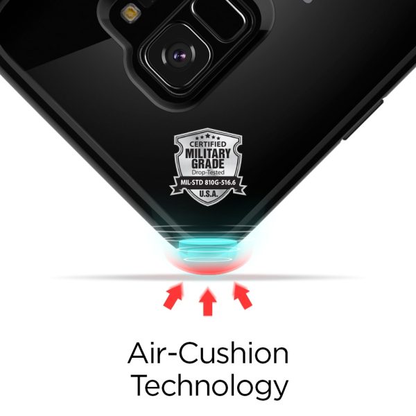 Samsung Galaxy S9 Spigen Original Ultra Hybrid Case - Matte Black