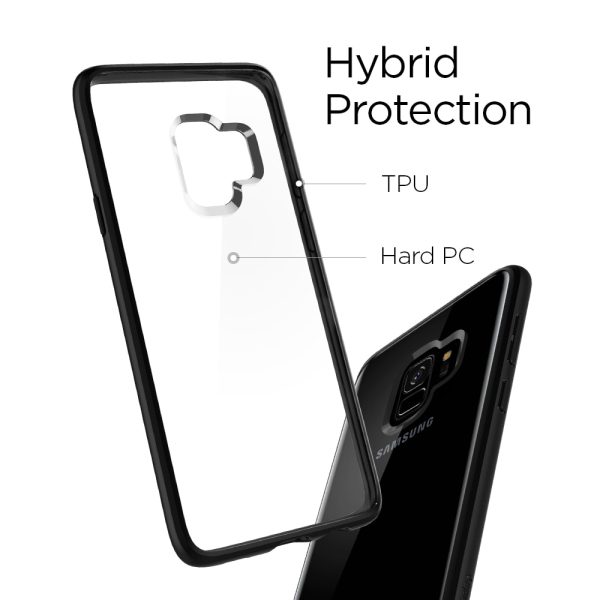 Samsung Galaxy S9 Spigen Original Ultra Hybrid Case - Matte Black