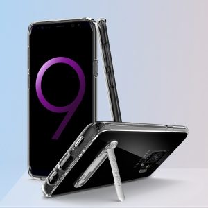 Samsung Galaxy S9 Spigen Ultra Hybrid S Case - Crystal Clear