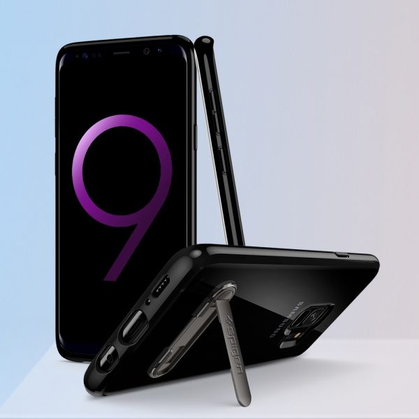 Samsung Galaxy S9 Spigen Ultra Hybrid S Case - Midnight Black