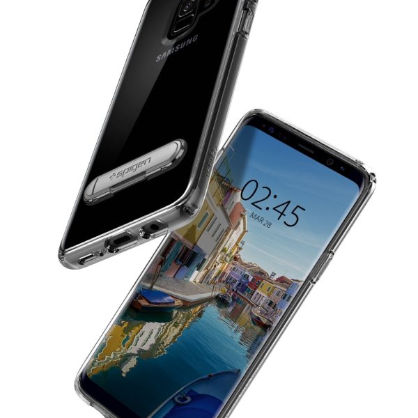 Samsung Galaxy S9 Plus Spigen Ultra Hybrid S Case - Crystal Clear