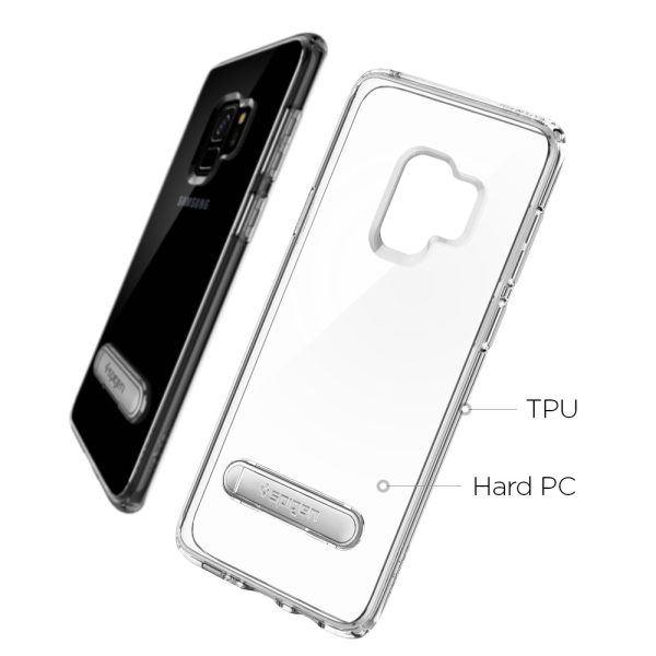 Samsung Galaxy S9 Spigen Ultra Hybrid S Case - Crystal Clear