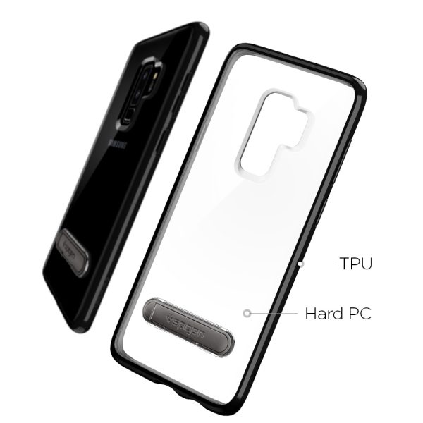 Samsung Galaxy S9 Plus Spigen Ultra Hybrid S Case - Midnight Black Samsung Galaxy S9 Plus Spigen Ultra Hybrid S Case - Midnight Black