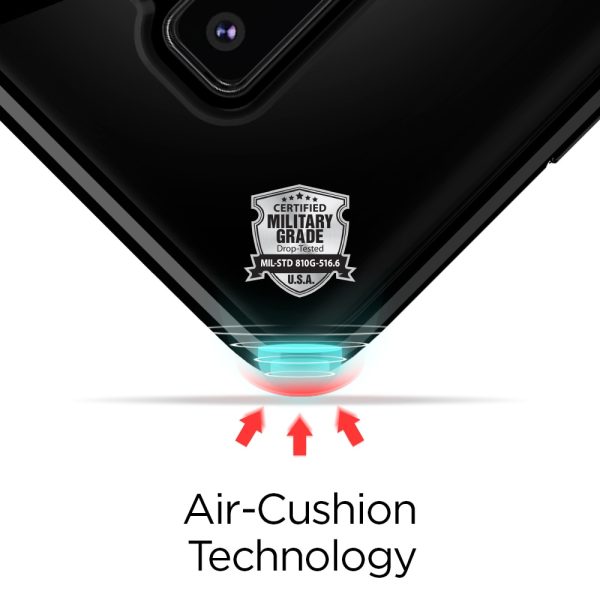 Samsung Galaxy S9 Plus Spigen Ultra Hybrid S Case - Midnight Black Samsung Galaxy S9 Plus Spigen Ultra Hybrid S Case - Midnight Black