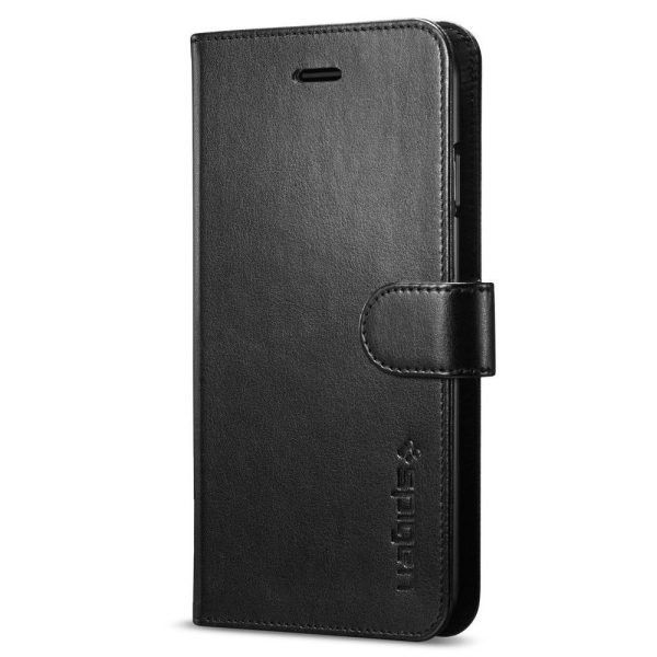 Apple iPhone 7 Spigen Original Wallet S Flip Cover Case  - Black