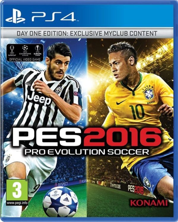 PES 16 - Pro Evolution Soccer 2016 For PlayStation 4 Standard Edition - Konami